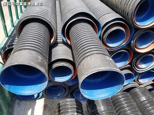 山西冀盛通達(dá)管業(yè)雙壁波紋管共分3個系列,國標(biāo)波紋管內(nèi)壁為藍(lán)色,非標(biāo)為黑色